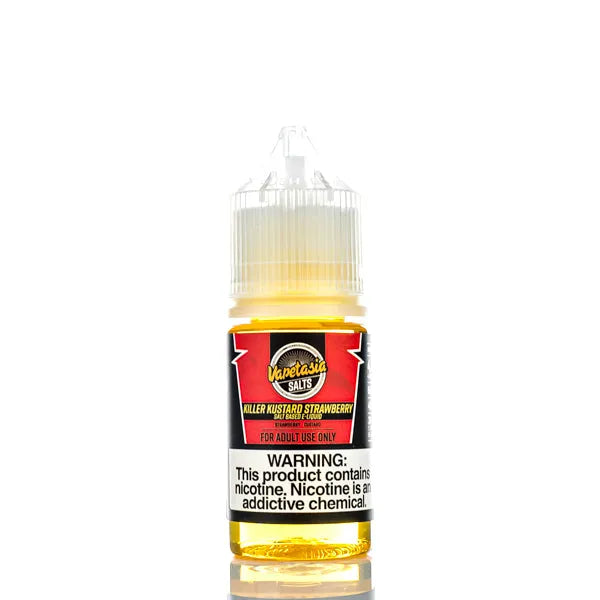 Vapetasia E-Juice Salts - Killer Kustard Strawberry - 30ml - Black Coral